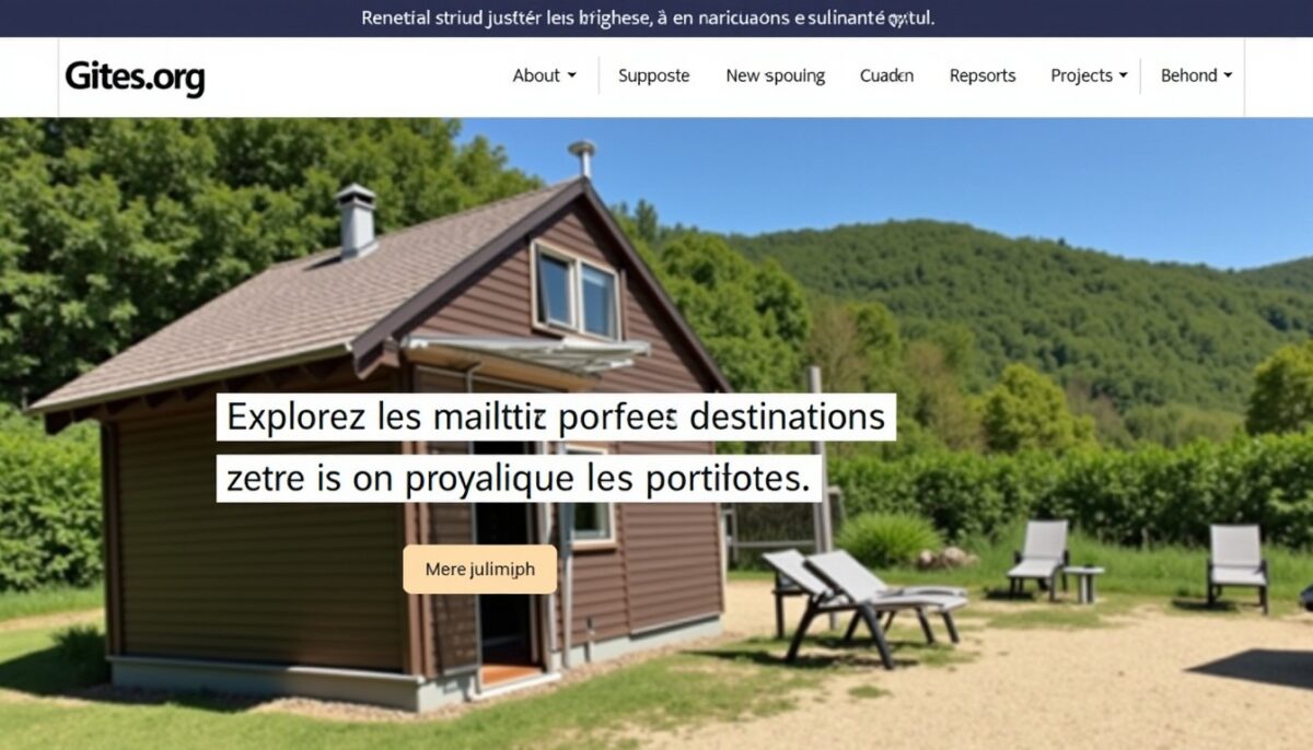 Gites.org : Explorez les meilleures destinations pour vos prochaines vacances