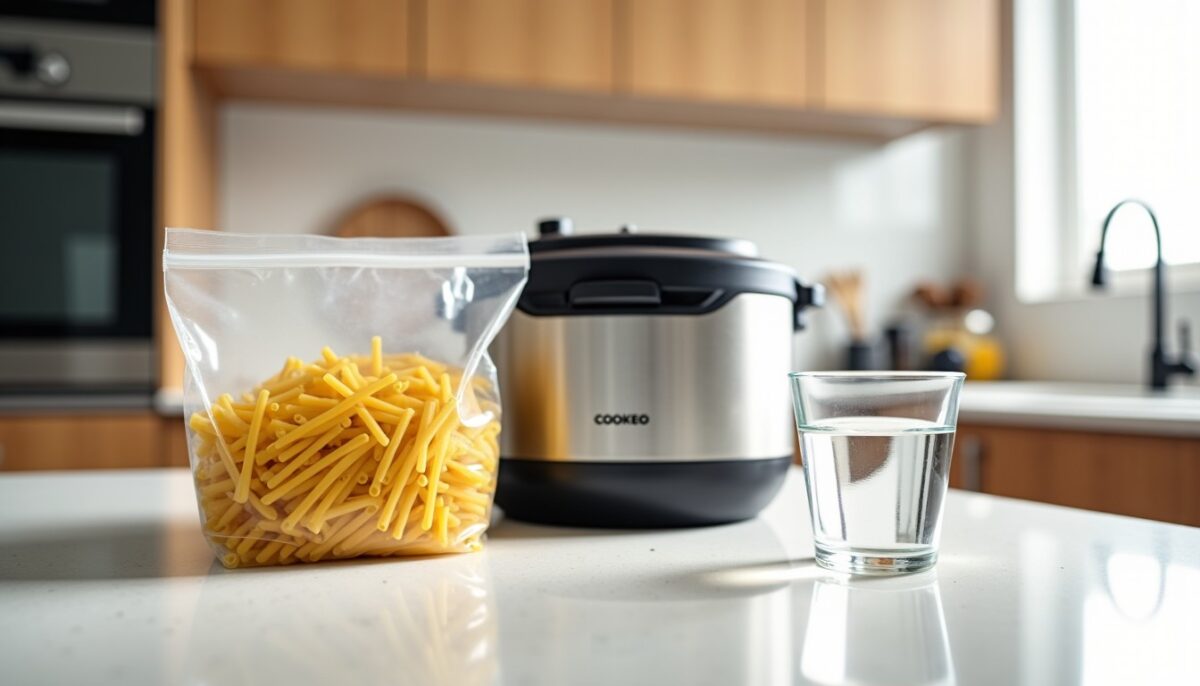Quelle quantité d&rsquo;eau pour 500g de pâtes au Cookeo ? La méthode idéale pour une cuisson parfaite